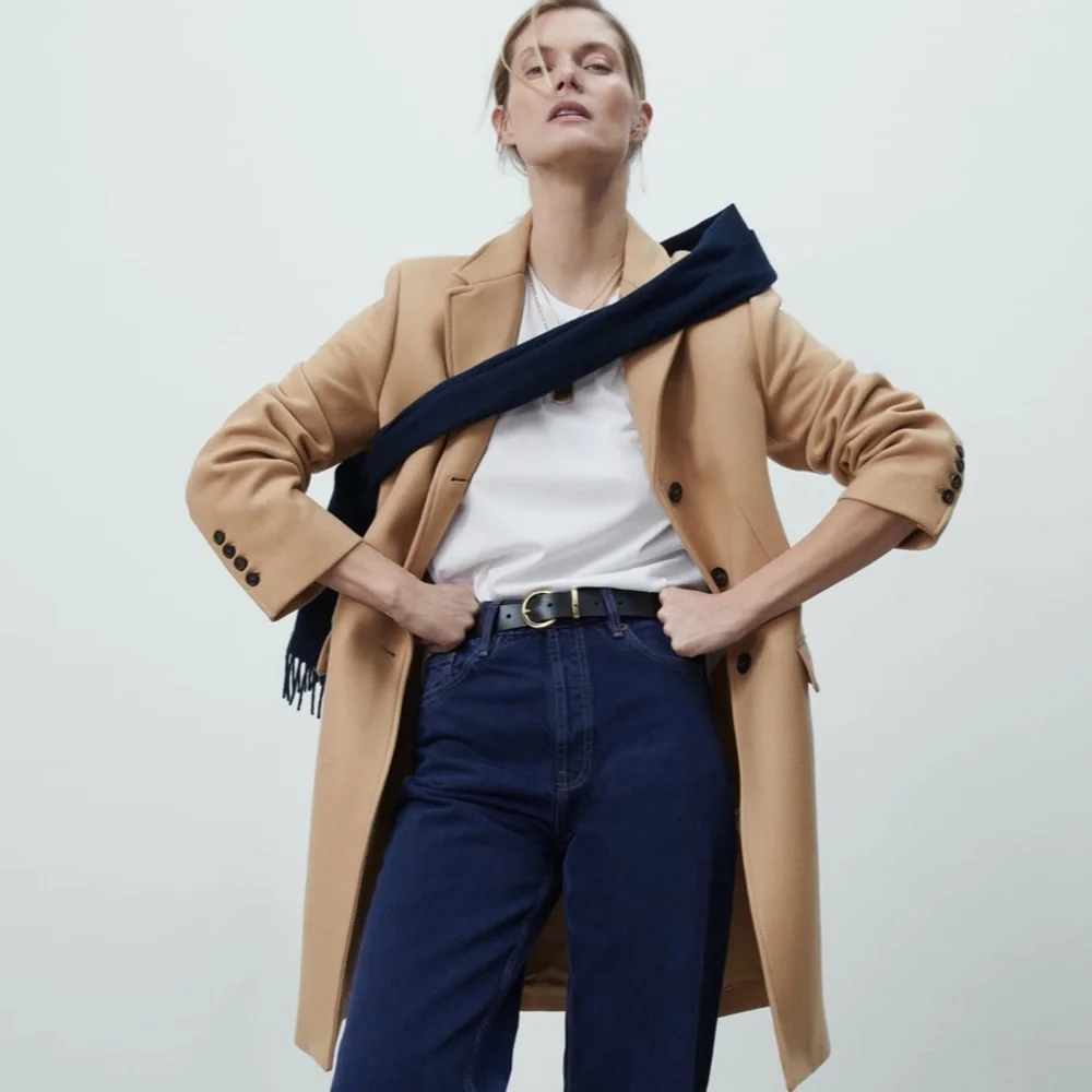 𝗭𝗮𝗿𝗮 • Wool Blend Coat - Picture 7 of 16
